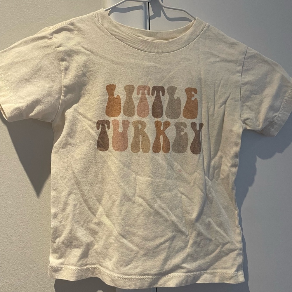 3T Little Turkey Toddler Shirt